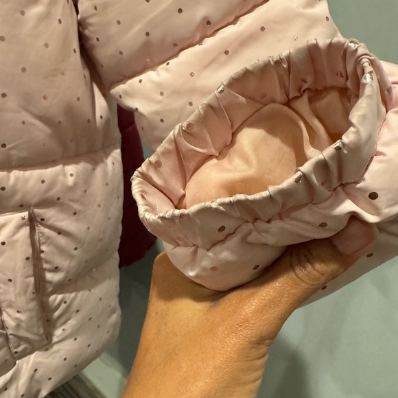 Swiss Tech Light Pink Puffer Jacket (discoloration spots) - Picture 5 of 9